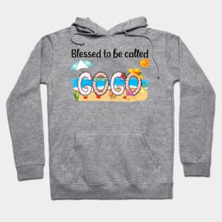 Blessed To Be Called Gogo Summer Beach Happy Mother's Hoodie